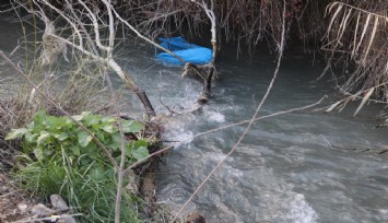 Minik Nazlı dereye düşüp akıntıya kapılmış