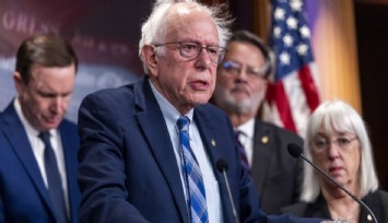 Senatör Sanders’tan İsrail’e silah satışına sert tepki: 'Bu katliama ortak olmaya son vermeliyiz'