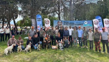 Av köpekleri Salihli’de yarıştı