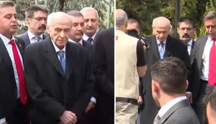 Bahçeli, Alparslan Türkeş'in mezarını ziyaret etti: Mesaiye başladı