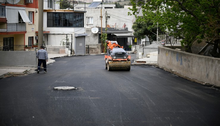 Bornova Belediyesi’nden Kavaklıdere’ye asfalt hamlesi