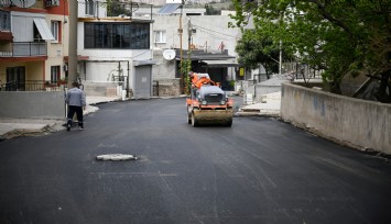 Bornova Belediyesi’nden Kavaklıdere’ye asfalt hamlesi