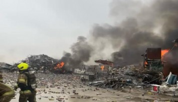 Bursa’da geri dönüşüm tesisinde patlama