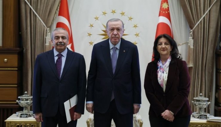 Erdoğan ile DEM Parti görüşmesi sona erdi