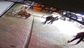 Eşini öldürüp, kızını da yaralayan adamın etkisiz hale getirildiği görüntüler ortaya çıktı