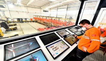 İzmir'de çevreci tesiste günde 30 ton tıbbi atık dönüştürülüyor