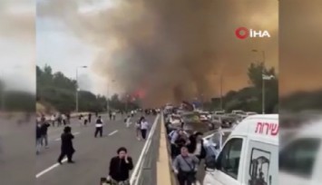 Kudüs çevresindeki orman yangınları kontrolden çıktı