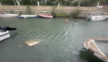 Marmaris'te fırtına etkili oldu: Tekneler kıyıya vurdu, çatılar çöktü