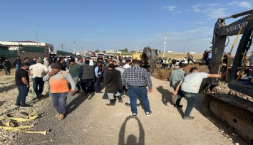 Şanlıurfa'da kanalizasyon çalışması yapan 4 işçi göçük altında kaldı