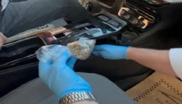 Uyuşturucu ticareti yapılan otomobildeki zula sistemi polisi bile hayrete düşürdü