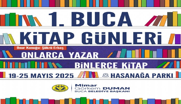 1. Buca Kitap Günleri başlıyor