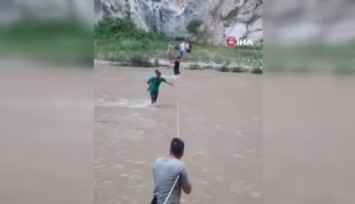 Adana’da sular yükseldi: Kanyonu gezmeye gidenler mahsur kaldı