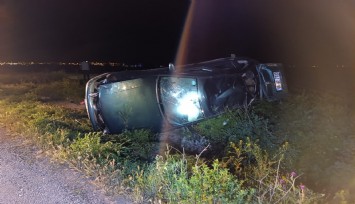 Afyonkarahisar'da takla atan araçtan sağ çıkamayan genç hayatını kaybetti