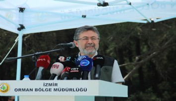 Bakan Yumaklı İzmir'de konuştu: ''Yangın, çıkmak için sebep arıyor''