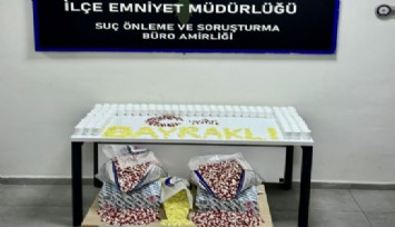 Bayraklı'da binlerce uyuşturucu hap ele geçirildi
