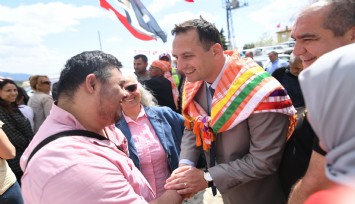 Birlikte Güçlüyüz mesajı Bornova’dan yükseldi