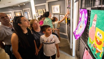 Bornova’da Yıl Sonu Resim Sergisi açıldı