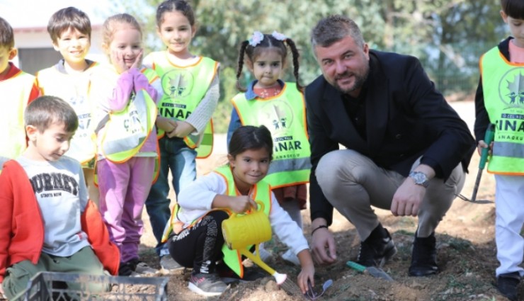 Buca’da çocuklara tohumdan sofraya tarım eğitimi