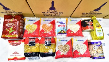 Büyükşehir’den bayram için gıda kolisi desteği