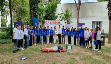 İlk Yardım Uygulama Turnuvası’nda zamanla yarıştılar