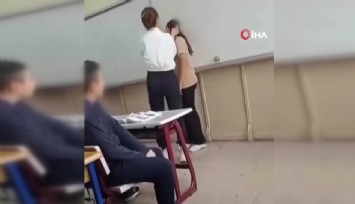 İstanbul'da öğretmenden öğrenciye darp: 'Seni gebertirim'