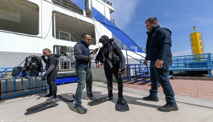 İZDENİZ dalgıç ekibi kurdu