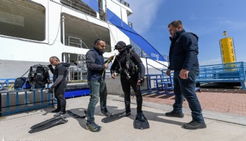 İZDENİZ dalgıç ekibi kurdu