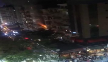 İzmir Bornova'da doğalgaz patlaması