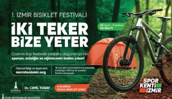 İzmir’de Dünya Bisiklet Günü’nde çadırlı festival