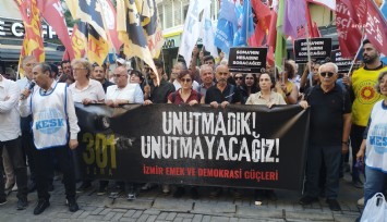 İzmir’de Soma protestosu