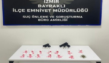 İzmir'de zehir taciri 3 şüpheli yakalandı