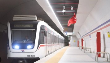 İzmir Metro'da seferlerde aksama