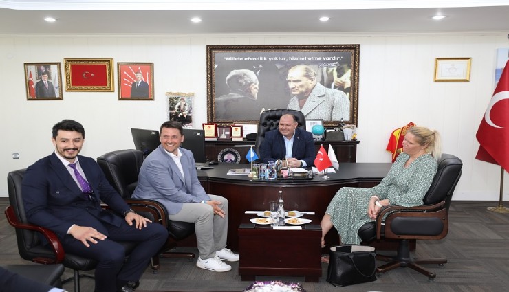 Menderes’e Kardeş Belediye Ziyareti