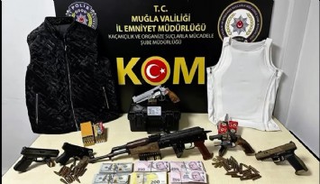 Muğla'da lüks villaya dron destekli operasyon