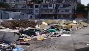 Örnekköy'de bırakılan moloz ve çöp yığınlarına çözüm bekleniyor
