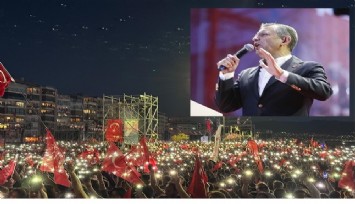 Özgür Özel mitinge katılanların sayısının 2 milyon olduğunu söyledi