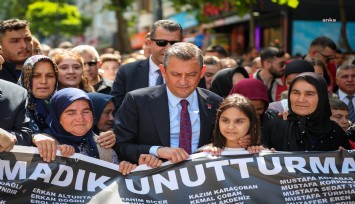Özgür Özel Soma'da konuştu: 11 yıl sonra yüreğimiz ilk günkü gibi yanıyor, Unutmadık, unutturmayacağız