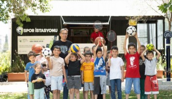 Spor İstasyonları'nın ikincisi de açıldı: Bir ayda 2 bin 500’ün üzerinde insan yararlandı