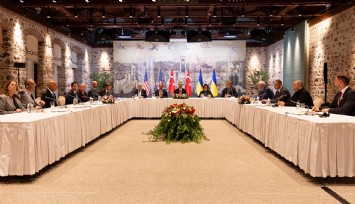 Türkiye -ABD-Ukrayna heyetleri arasındaki görüşme başladı