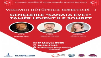 Yaşayan Kütüphane Sohbetleri Tamer Levent ile başlıyor