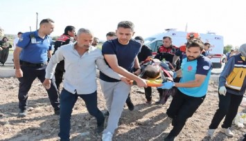 Aksaray'da sınava giden araçlar çarpıştı: 1 can kaybı, 4’ü ağır 10 yaralı