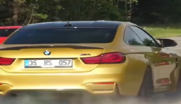 Almanya’da İzmir plakalı araçla drift yapan sürücü polisi harekete geçirdi: O anlar kamerada