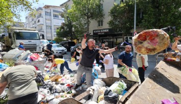 Başkan Duman çöp topladı, uyarı yaptı: Buca’daki eylem halkın sağlığını tehdit edecek noktaya ilerliyor