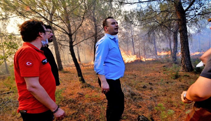 Bornova Belediyesinden yangın savaşçılarına destek: Hızlı müdahale