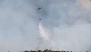 Bornova'daki yangına ekip takviyesi: 8 uçak, 17 helikopterle müdahale devam ediyor