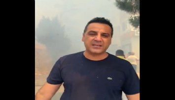 Çiğli’de otluk alanda çıkan yangın yerleşim alanlarına dayandı