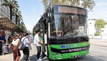 Denizli’de şehir içi ulaşıma zam geldi