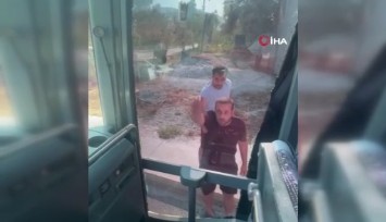 Didim’de tur otobüsüne saldırı: Otobüsün önü kesildi, 4 gözaltı