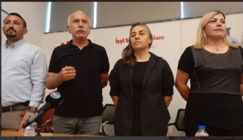 DİSK İzmir Şube Başkanı Gümüştekin ve üye Bilir Cumhurbaşkanına hakaretten tutuklandı