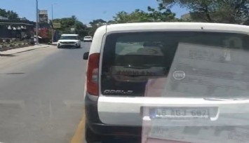 Hasta taşıyan ambulansa yol vermeyince gözaltına alındı